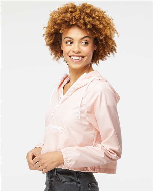 Blush/ White Zipper