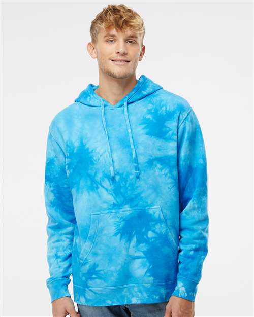 Tie Dye Aqua Blue