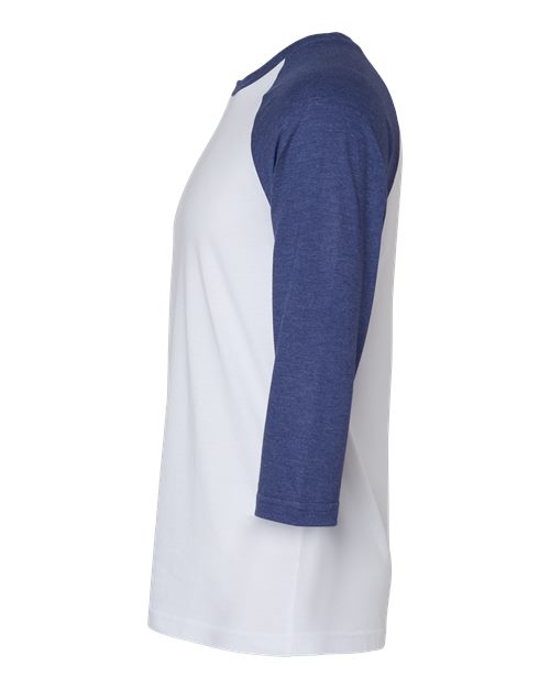 White/ Heather Indigo