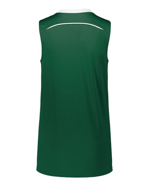Dark Green/ White