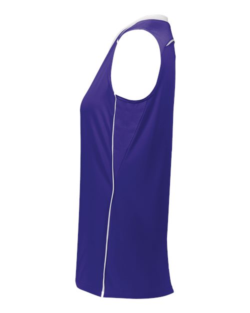 Purple/ White