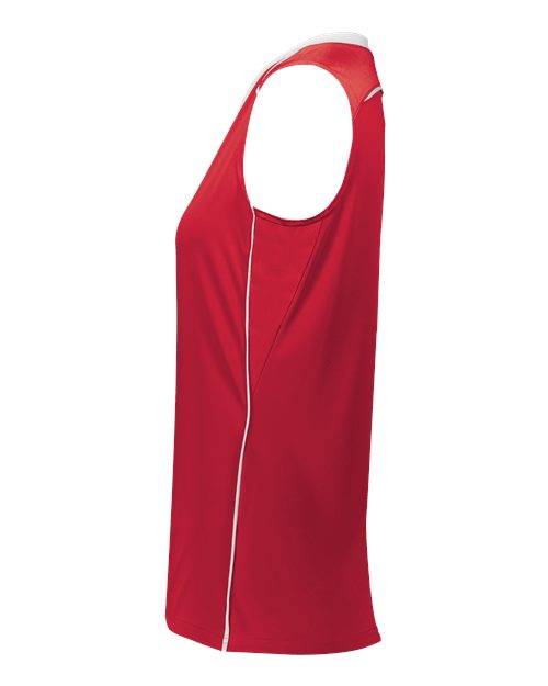 Scarlet/ White