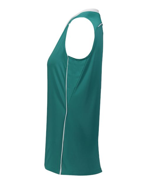 Teal/ White