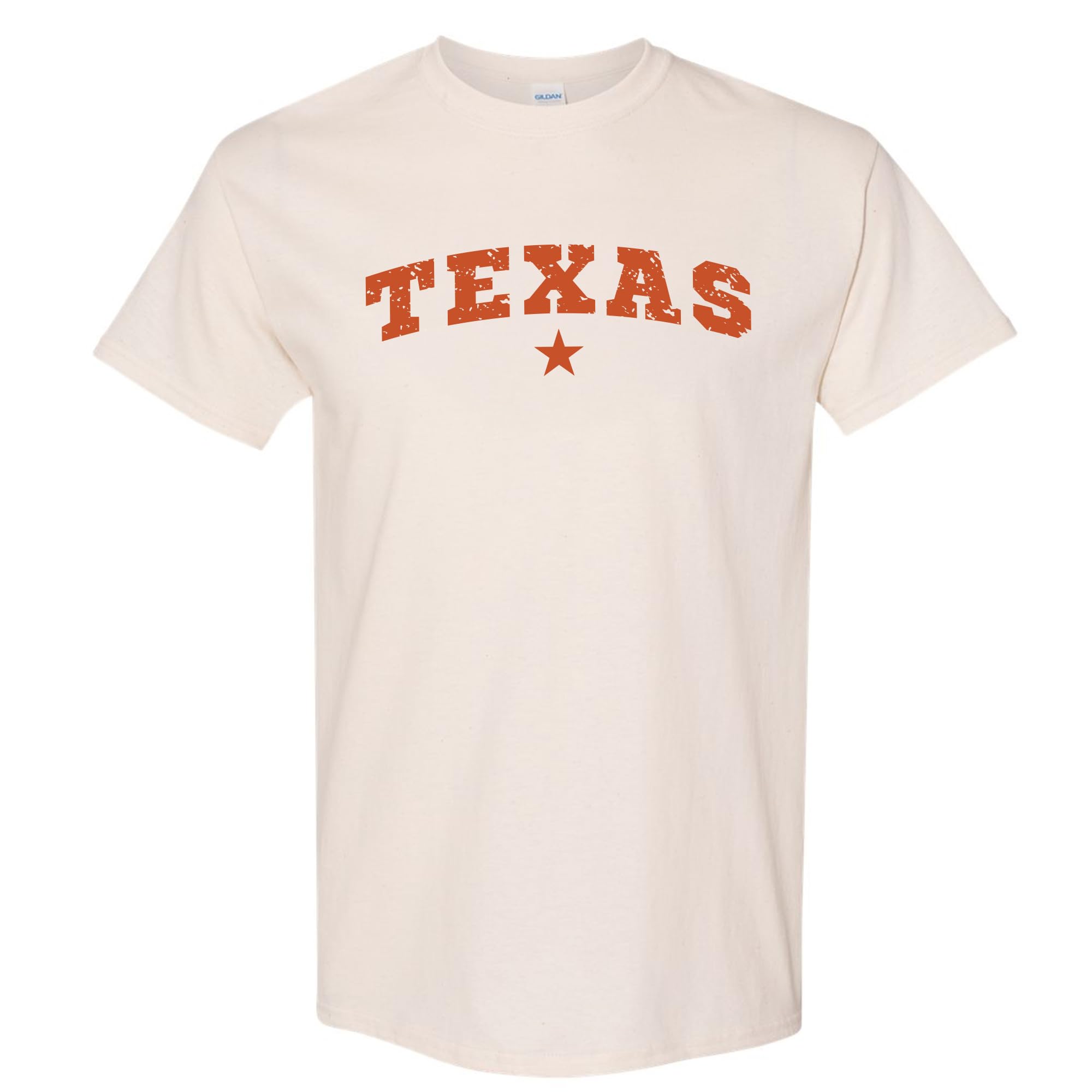 Texas Arch Star T-Shirt – Vintage Distressed Graphic Tee – Classic Southern Pride Shirt for Men & Women