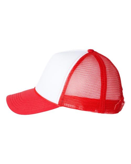American Flag Trucker Hat – USA Mesh Baseball Cap – Adjustable Snapback Hat for Men & Women – Patriotic Outdoor Headwear